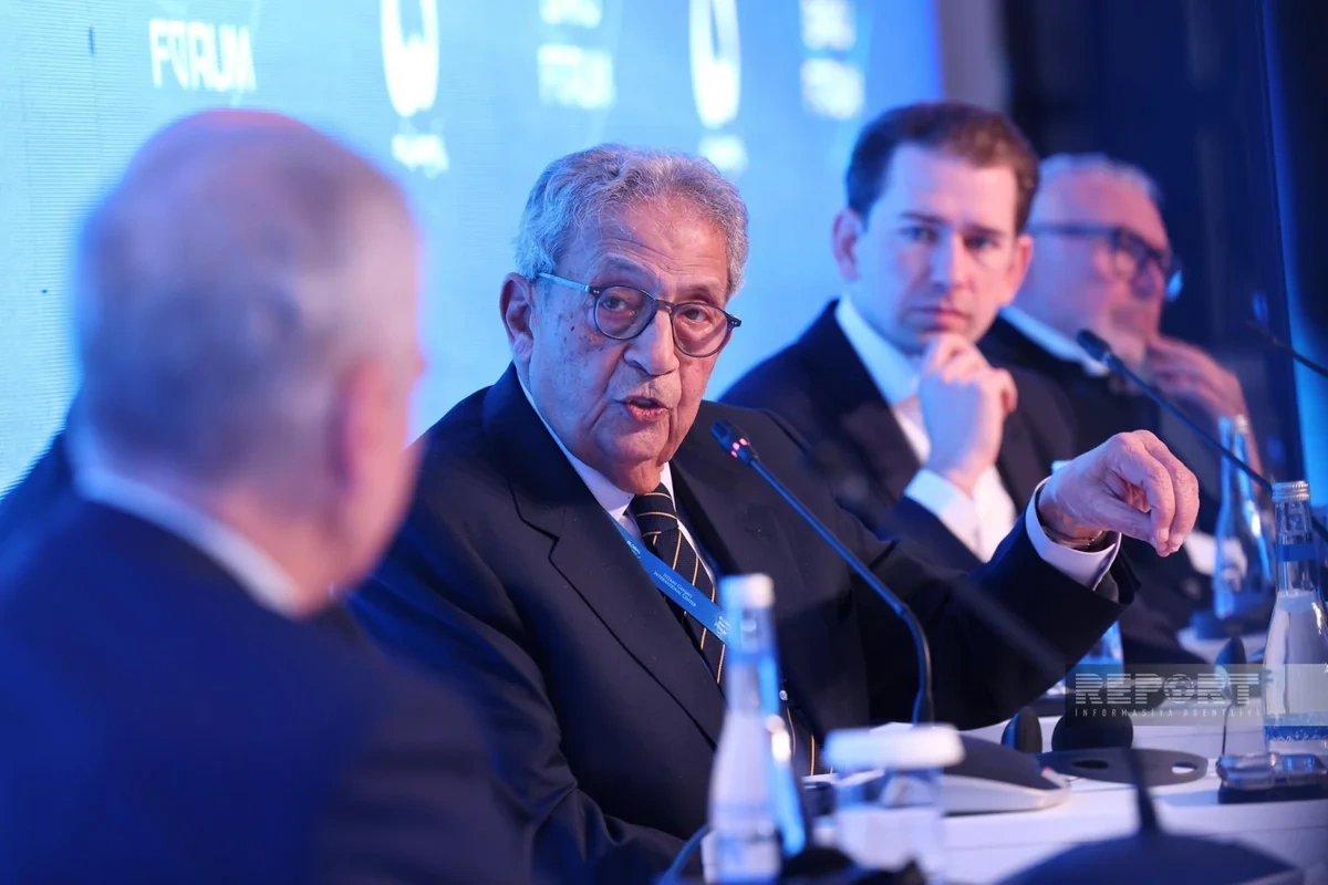 Amr Musa: Qlobal Cənub ölkələri təhlükəsizliklə bağlı öz mövqelərini formalaşdırır