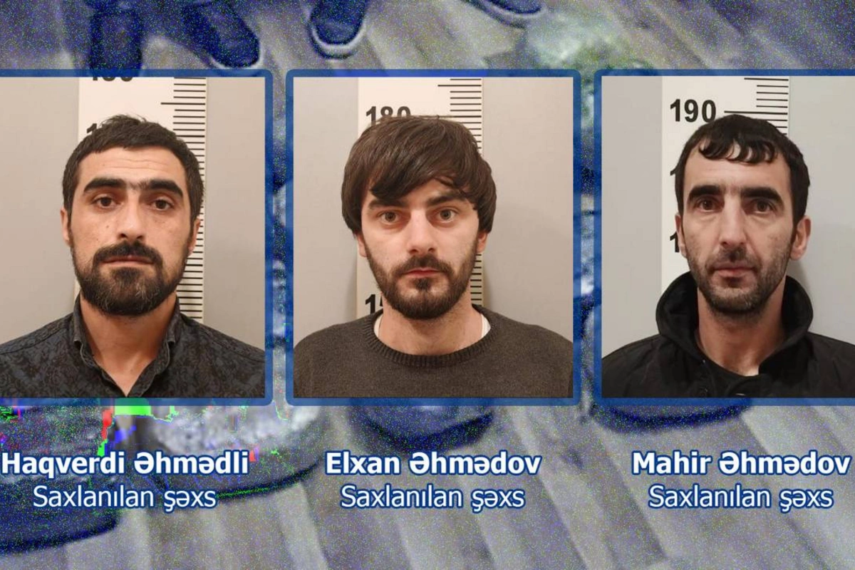 Xəzər rayonunda ƏMƏLİYYAT: İki qardaş və əmisi oğlu SAXLANILDI