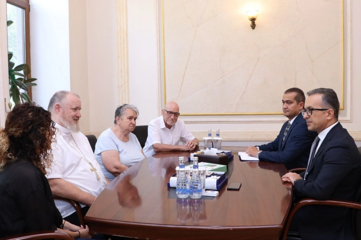 Ramin Məmmədov Cənubi Qafqaz və Gürcüstan Yevangelik-Lüteran kilsəsinin yepiskopu ilə görüşüb Ramin Məmmədov Cənubi Qafqaz və Gürcüstan Yevangelik-Lüteran kilsəsinin yepiskopu ilə görüşüb