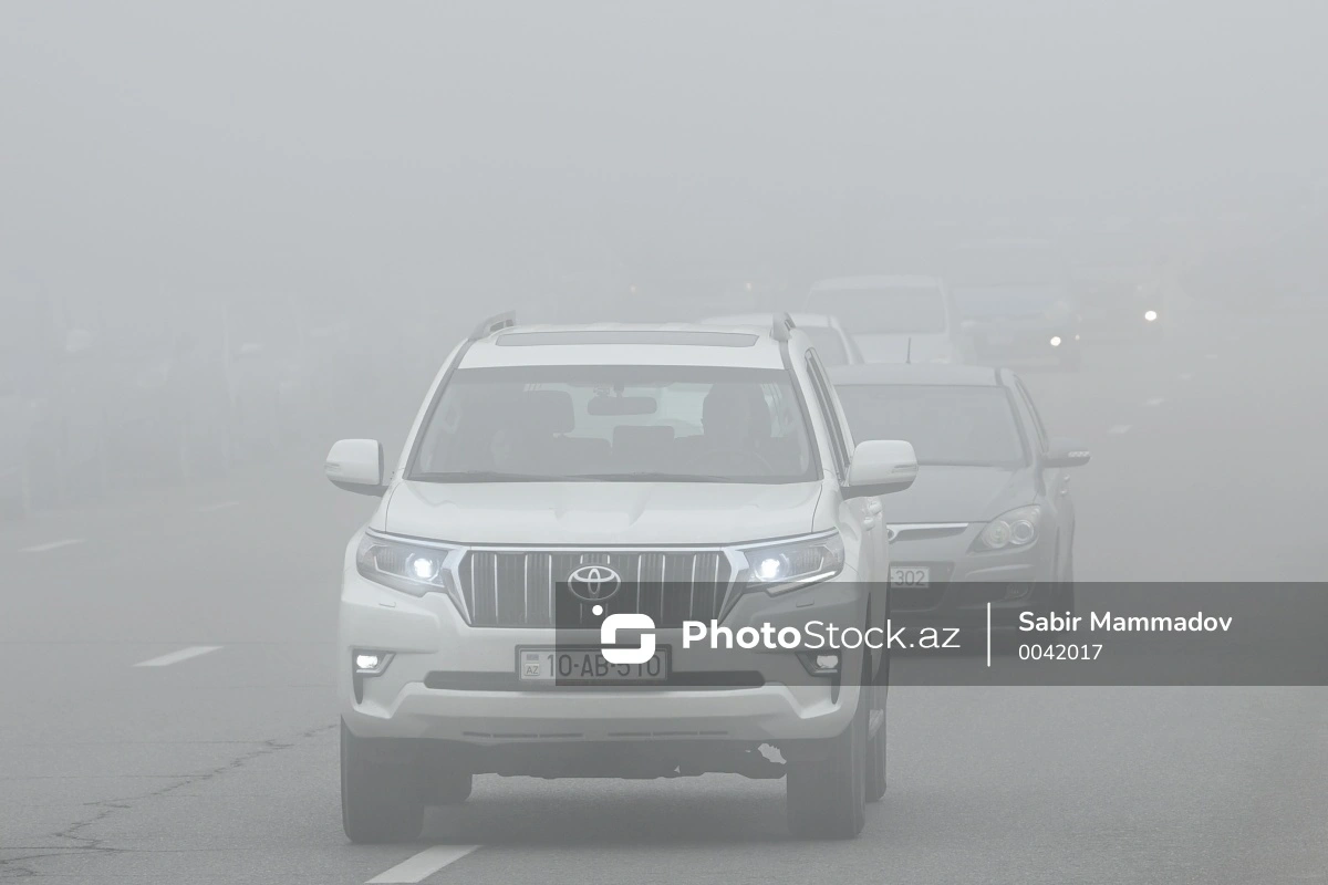 Вниманию водителей: видимость на автомагистралях Азербайджана будет ограничена