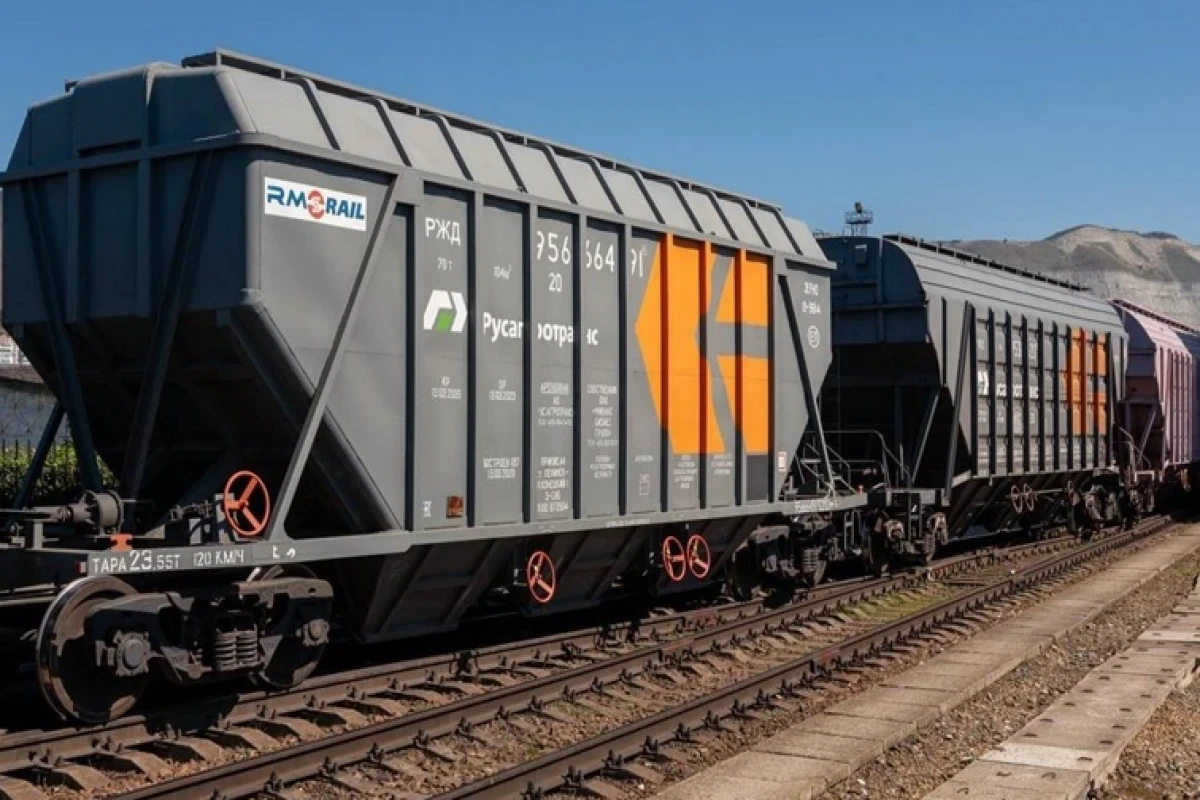 Rusiya taxılı ilə yüklənmiş qatar Azərbaycan vasitəsilə Ermənistana göndərilir