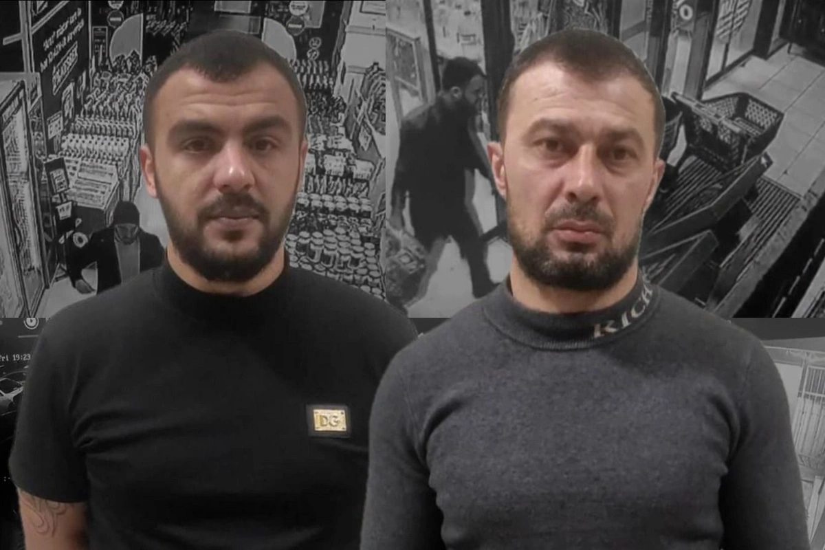 Bakıda marketdə soyğunçuluq edilib