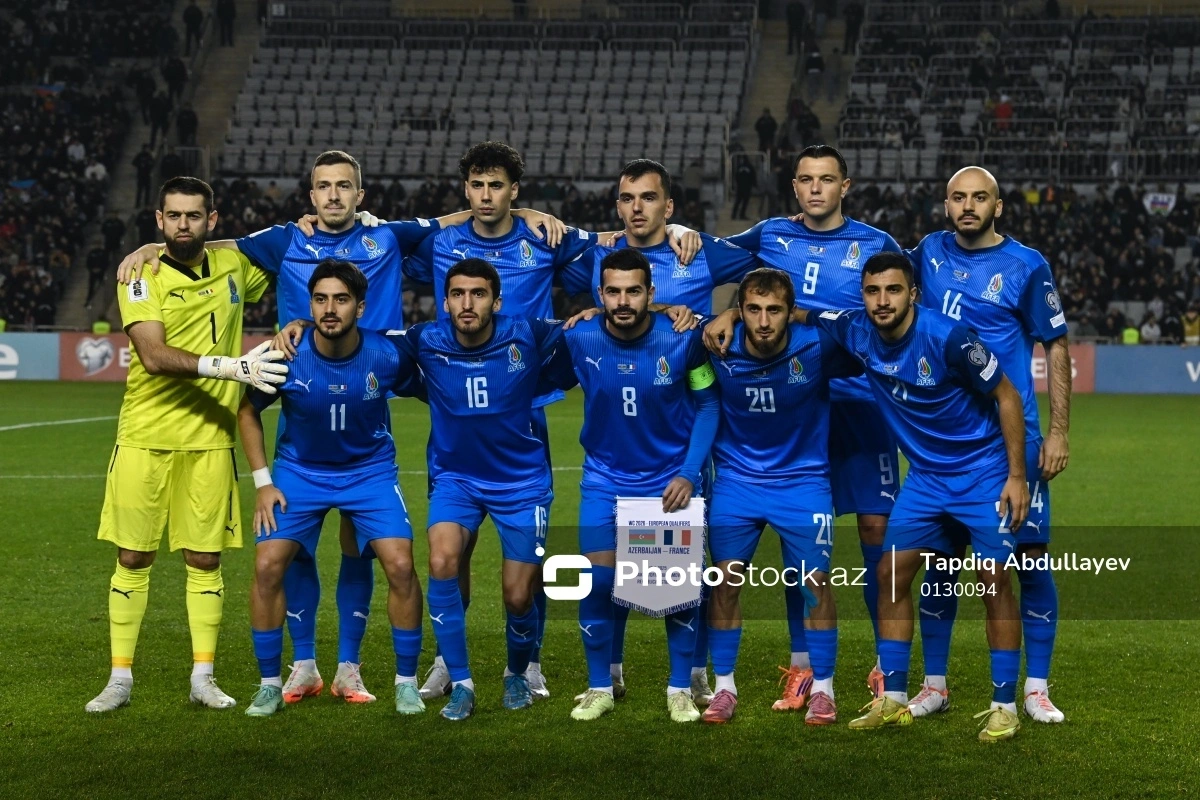 The Azerbaijan national team lost positions in the FIFA ranking