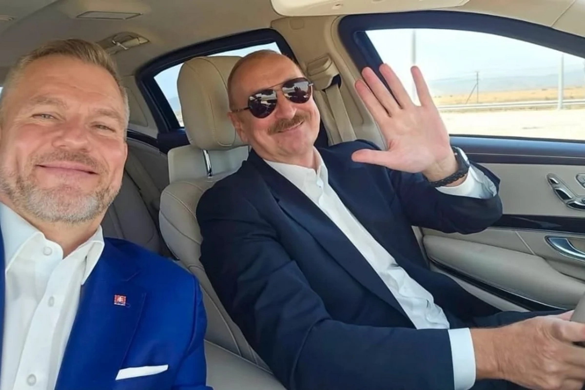 Peter Pellegrini shared an interesting post on social media related to his visit to Azerbaijan