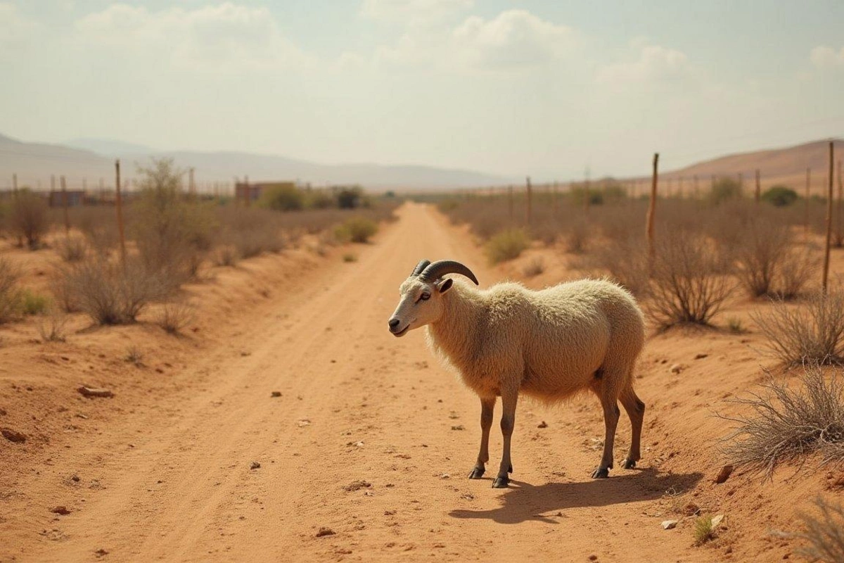 In one of the Muslim countries, animal sacrifice has been banned