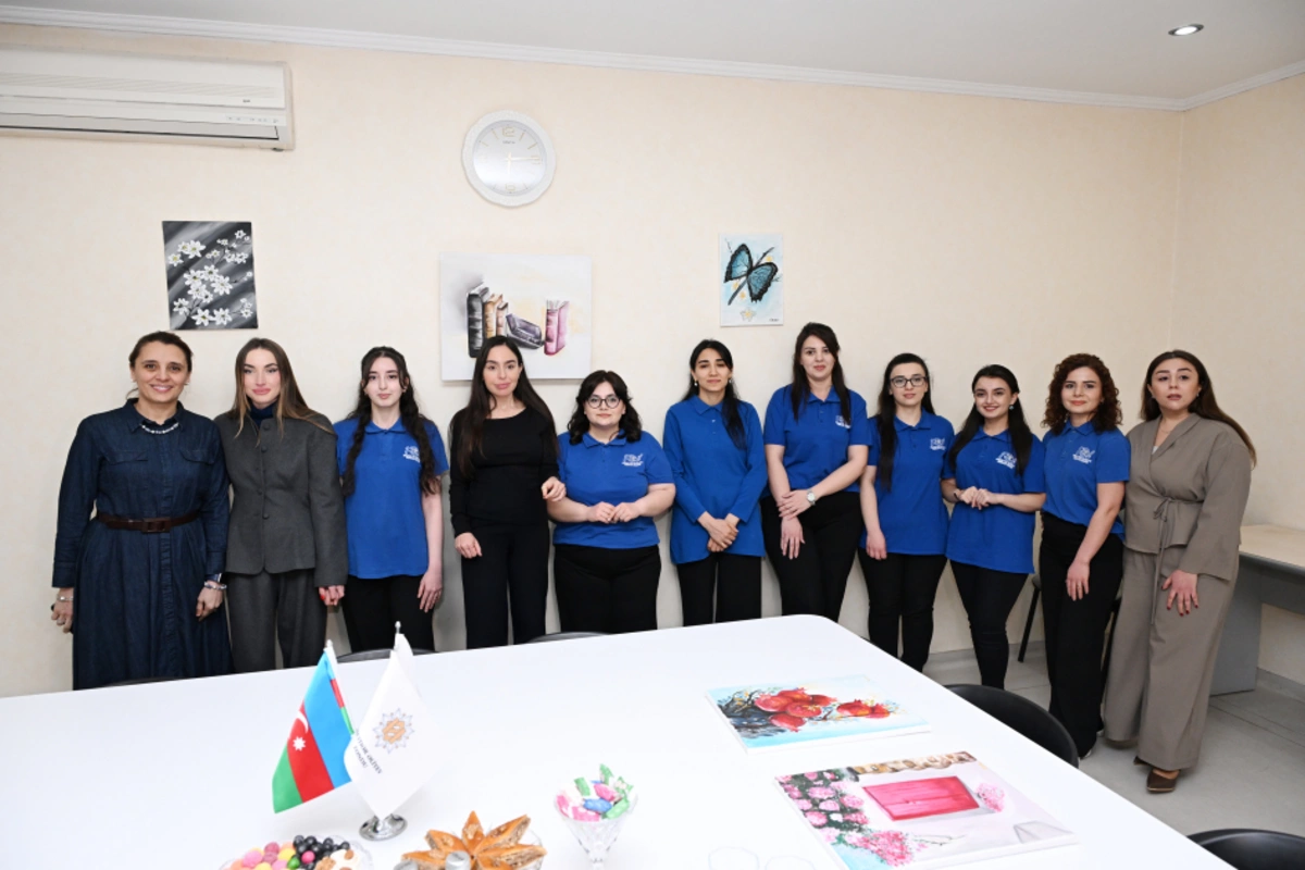 Лейла Алиева и Алена Алиева ознакомились с Гянджинским центром аутизма