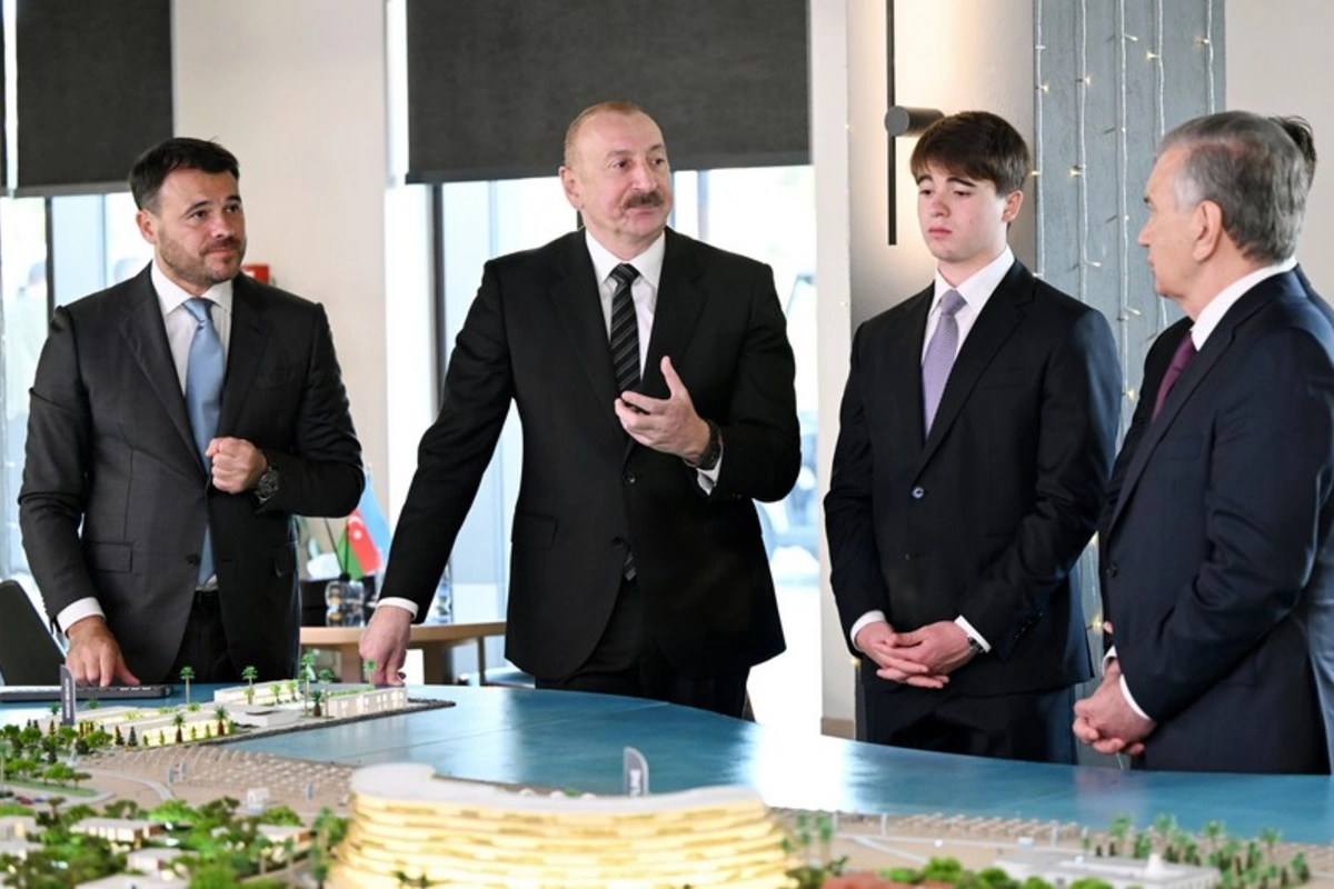 Presidents of Azerbaijan and Uzbekistan visited the Sea Breeze resort center
