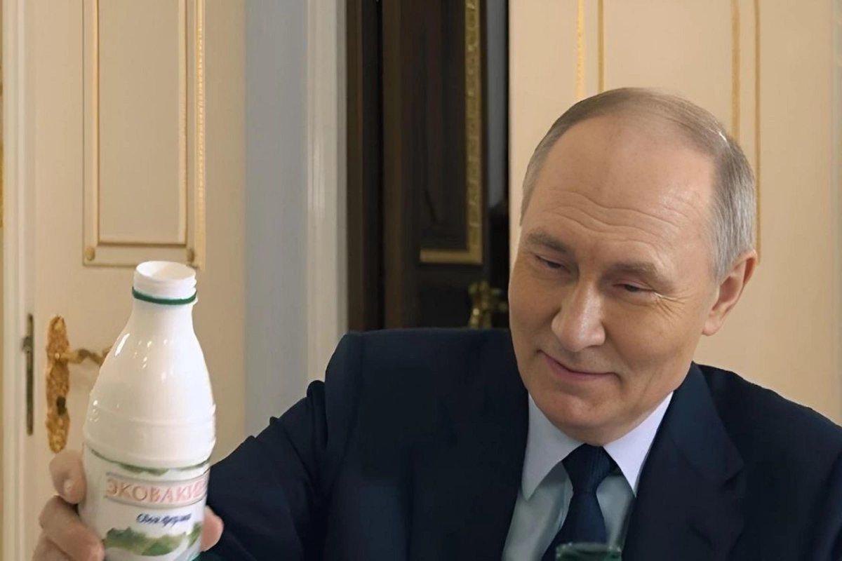Russians bought out Putin's favorite kefir in just one day