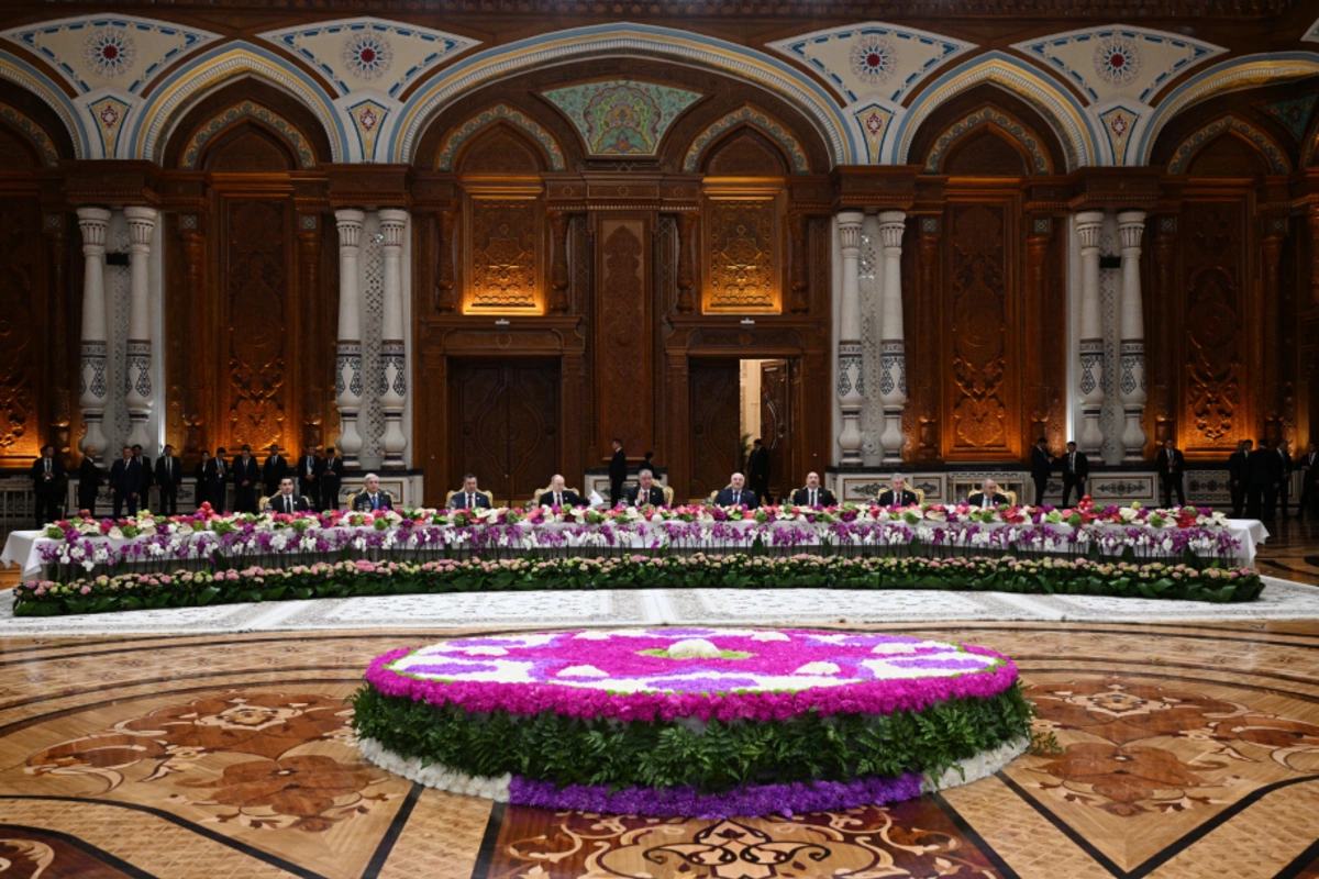 Ilham Aliyev attended an official reception in honor of the heads of state of the CIS in Dushanbe Ilham Aliyev attended an official reception in honor of the heads of state of the CIS in Dushanbe