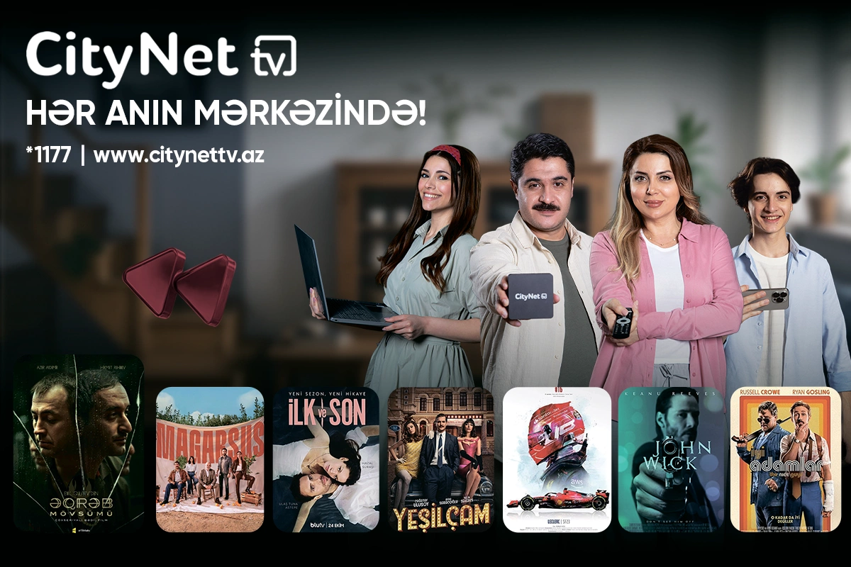 CityNet yeni nəsil TV platformasını təqdim edib CityNet yeni nəsil TV platformasını təqdim edib