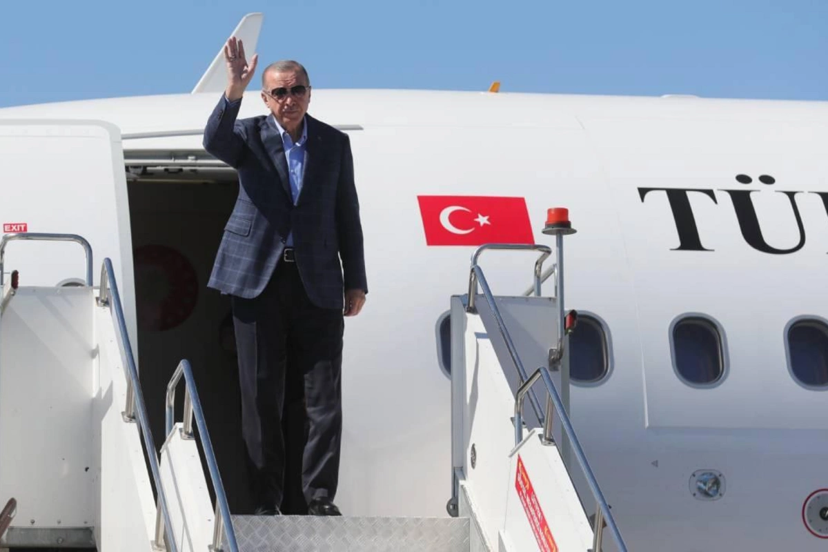 Recep Tayyip Erdogan has departed for Azerbaijan