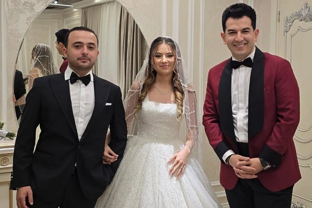 Xalq artisti Rasim Balayevin nəvəsinin toyundan GÖRÜNTÜLƏR
