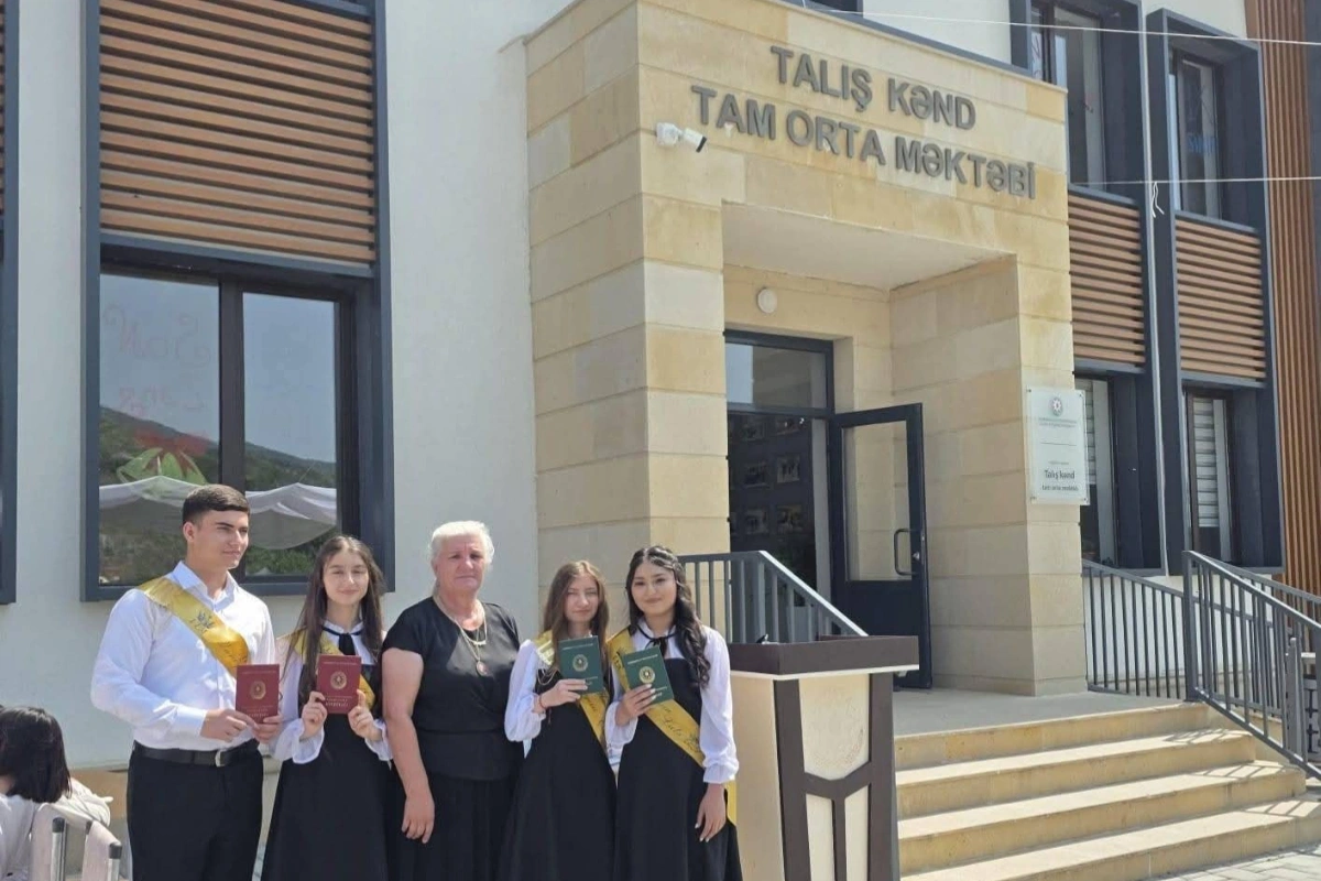 Ağdərənin Talış kənd tam orta məktəbinin bütün məzunları tələbə adını qazanıblar Ağdərənin Talış kənd tam orta məktəbinin bütün məzunları tələbə adını qazanıblar