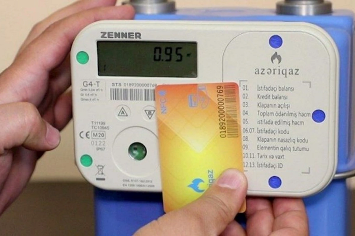 Qaz sayğaclarında yaranan problem aradan qaldırılıb