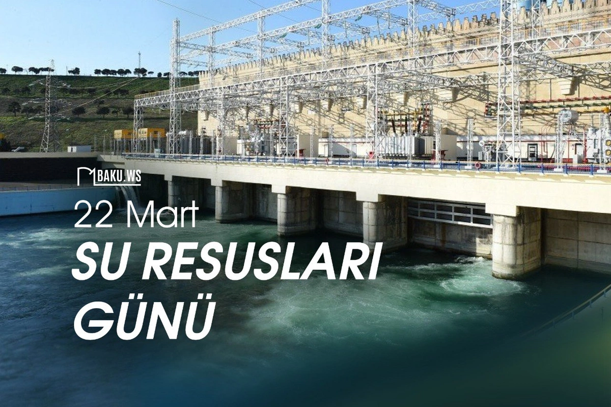 Bu gün Ümumdünya Su Resursları Günüdür