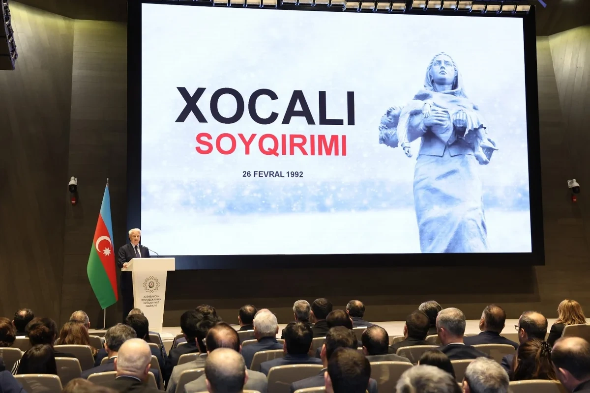 İqtisadiyyat Nazirliyində Xocalı soyqırımına həsr olunmuş tədbir keçirilib