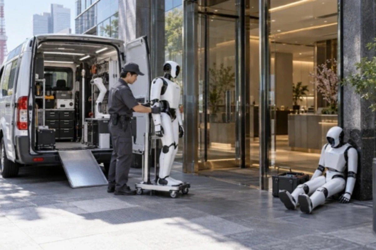 Yaponiyada dünyada ilk: Robotlar üçün xüsusi təcili yardım yaradıldı