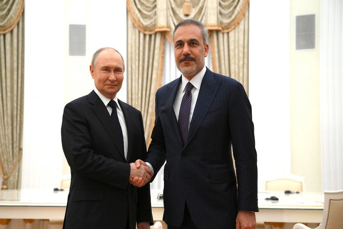 Putin received the Turkish Foreign Minister in the Kremlin