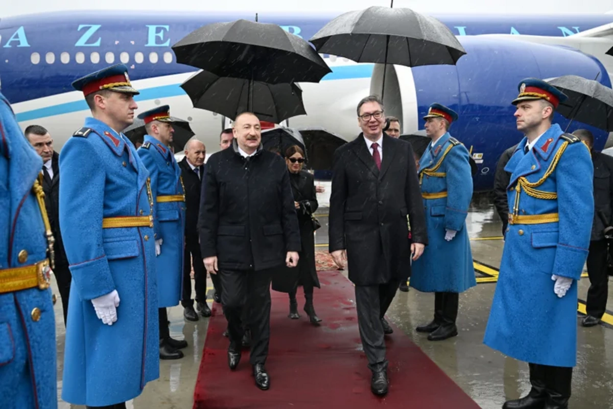 Azərbaycan Prezidentinin Serbiyaya səfərinə dair videoçarx paylaşılıb