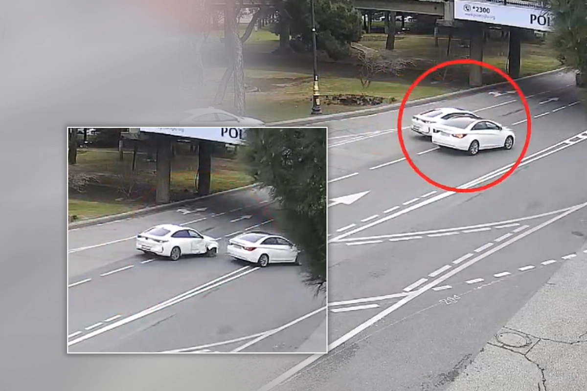 Bakıda qayda pozan sürücü qəzaya səbəb oldu - ANBAAN VİDEO