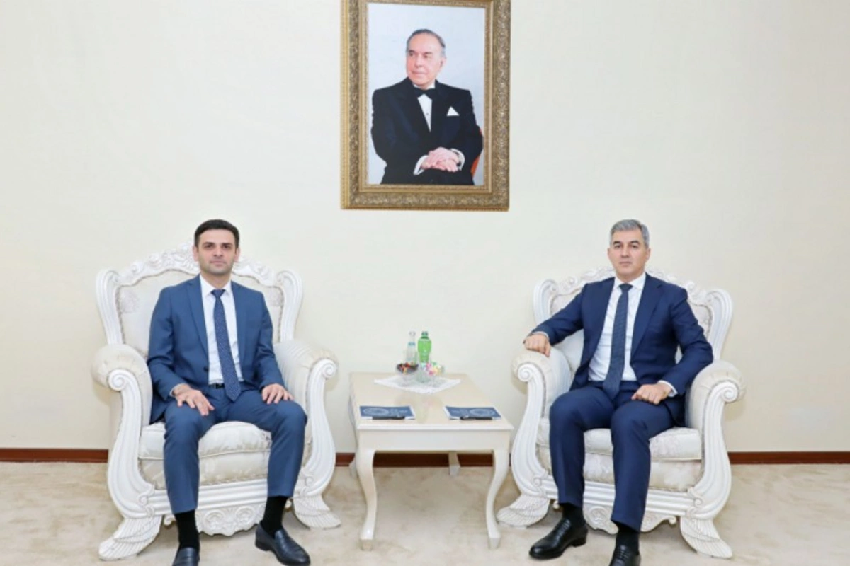 DMX rəisi dördüncü Yüksəliş müsabiqəsinin qalibi ilə görüşüb DMX rəisi dördüncü Yüksəliş müsabiqəsinin qalibi ilə görüşüb