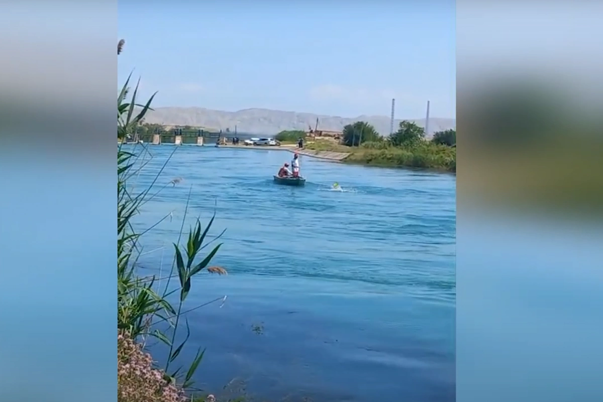 Qarabağ kanalında batan yeniyetmənin axtarışı davam etdirilir