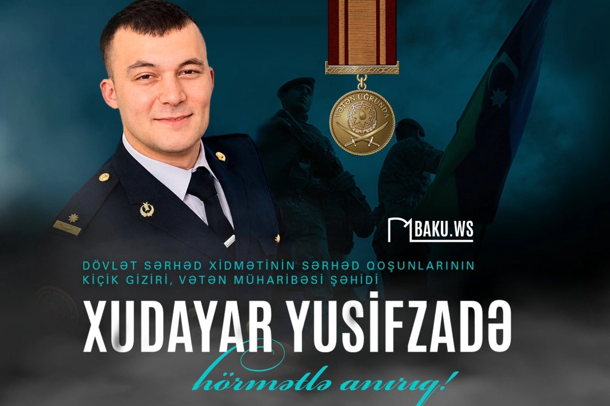 Bu gün Xudayar Yusifzadənin şəhid olduğu gündür