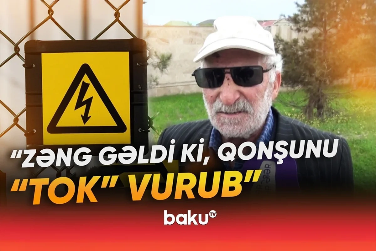 Yevlaxda bədbəxt hadisə: 16 yaşlı gənci elektrik cərəyanı vurdu