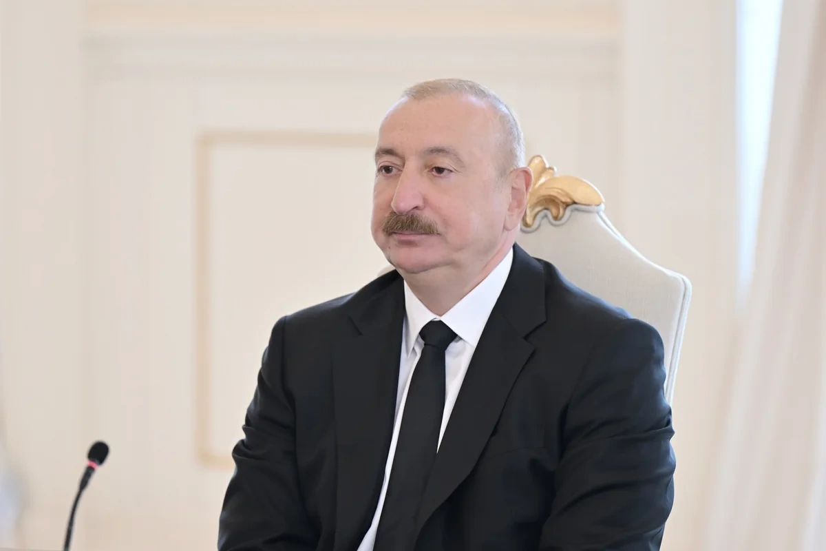İlham Əliyev Berdiməhəmmədova Füzulidə hədiyyə etdiyi məscidə görə təşəkkürünü ifadə edib