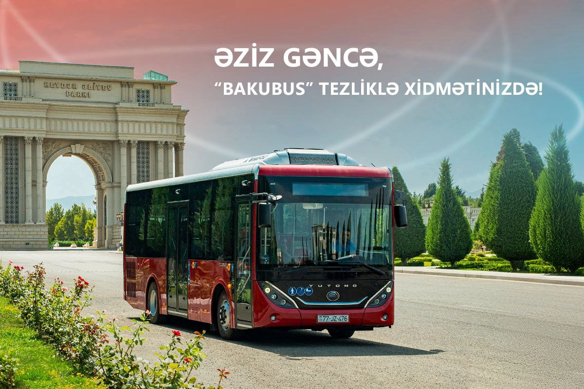 BakuBusın Gəncədə fəaliyyətə başlaması ilə bağlı hazırlıq işləri davam etdirilir