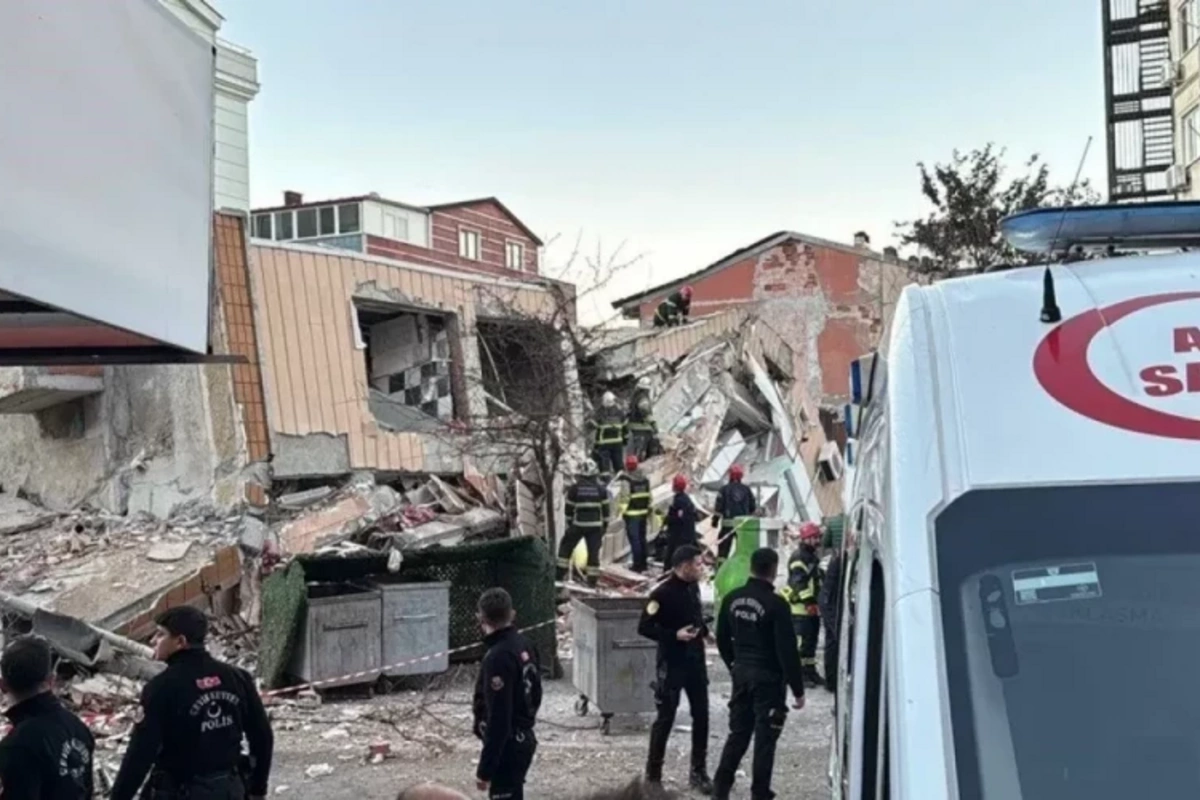 Building collapse occurred in Turkey Building collapse occurred in Turkey