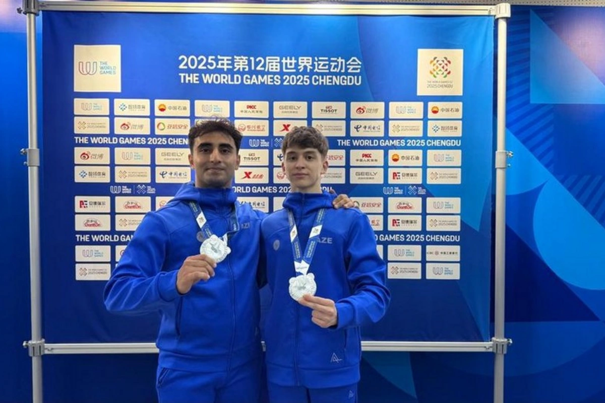 Azərbaycan gimnastları Dünya Oyunlarında üç gümüş medal qazanıblar
