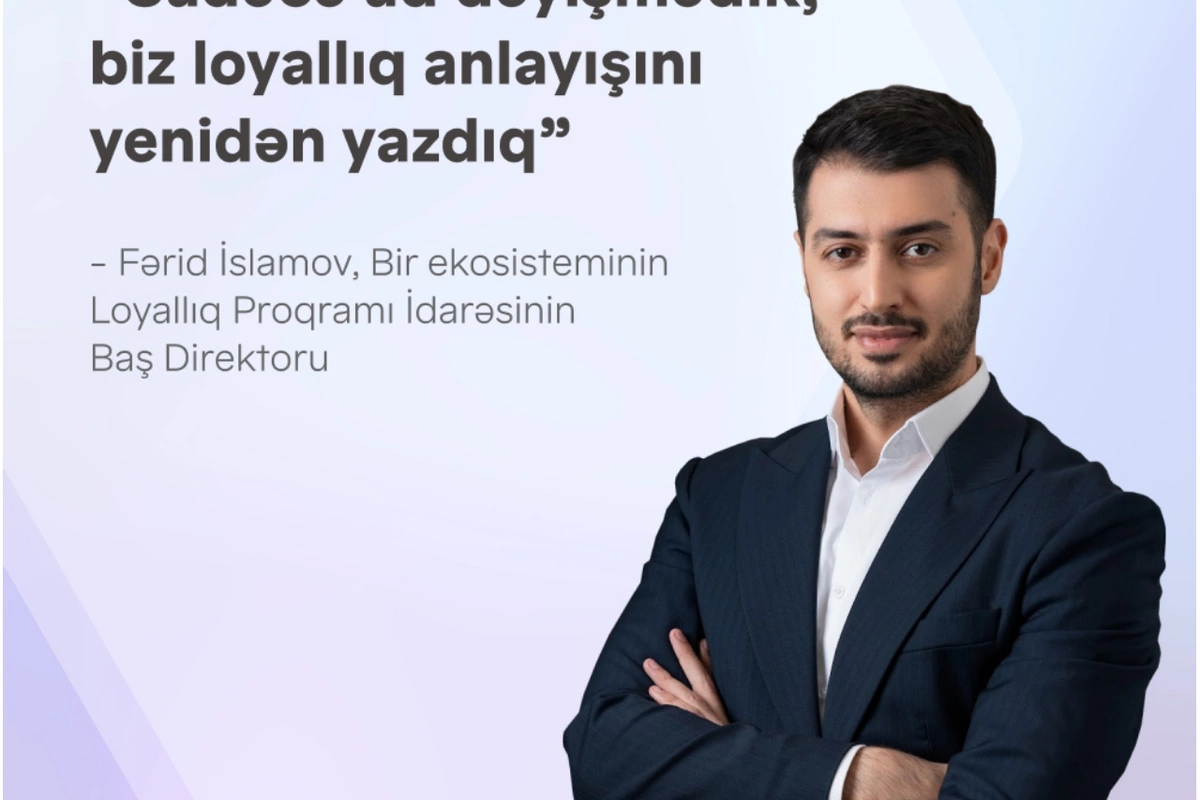 Sadəcə ad dəyişmədik, biz loyallıq anlayışını yenidən yazdıq - Fərid İslamovla Bir Bonus haqqında müsahibə Sadəcə ad dəyişmədik, biz loyallıq anlayışını yenidən yazdıq - Fərid İslamovla Bir Bonus haqqında müsahibə