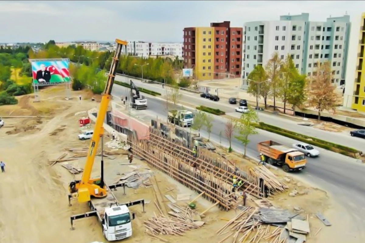 Yeni yeraltı piyada keçidinin inşası yekunlaşmaq üzrədir