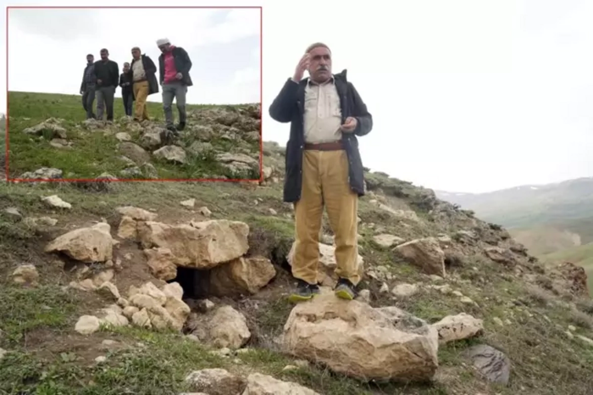 Türkiyədə çobanlar diqqətçəkən kəşf etdilər Türkiyədə çobanlar diqqətçəkən kəşf etdilər