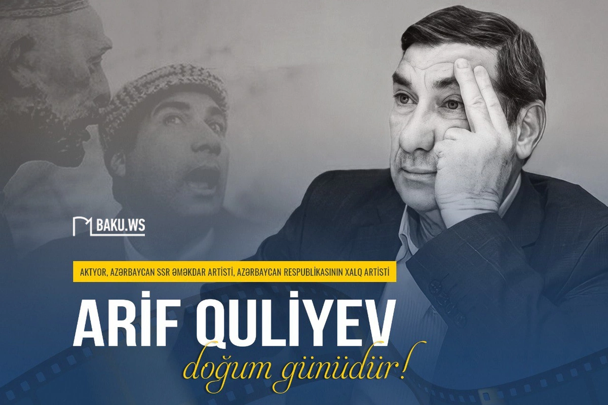 Xalq artisti Arif Quliyevin anadan olmasından 75 il ötür