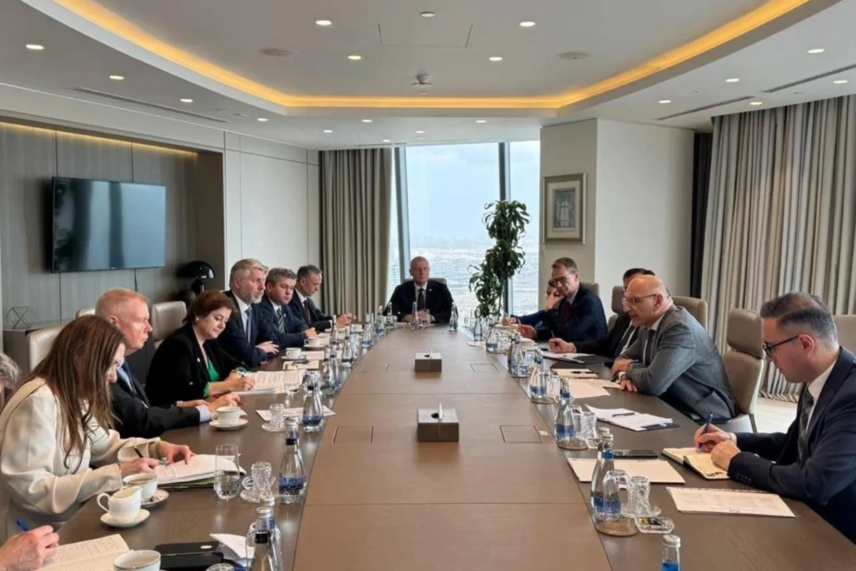 Şimali Avropa və Baltikyanı ölkələrinin nümayəndələri Bakıda rəsmi səfərdə olublar
