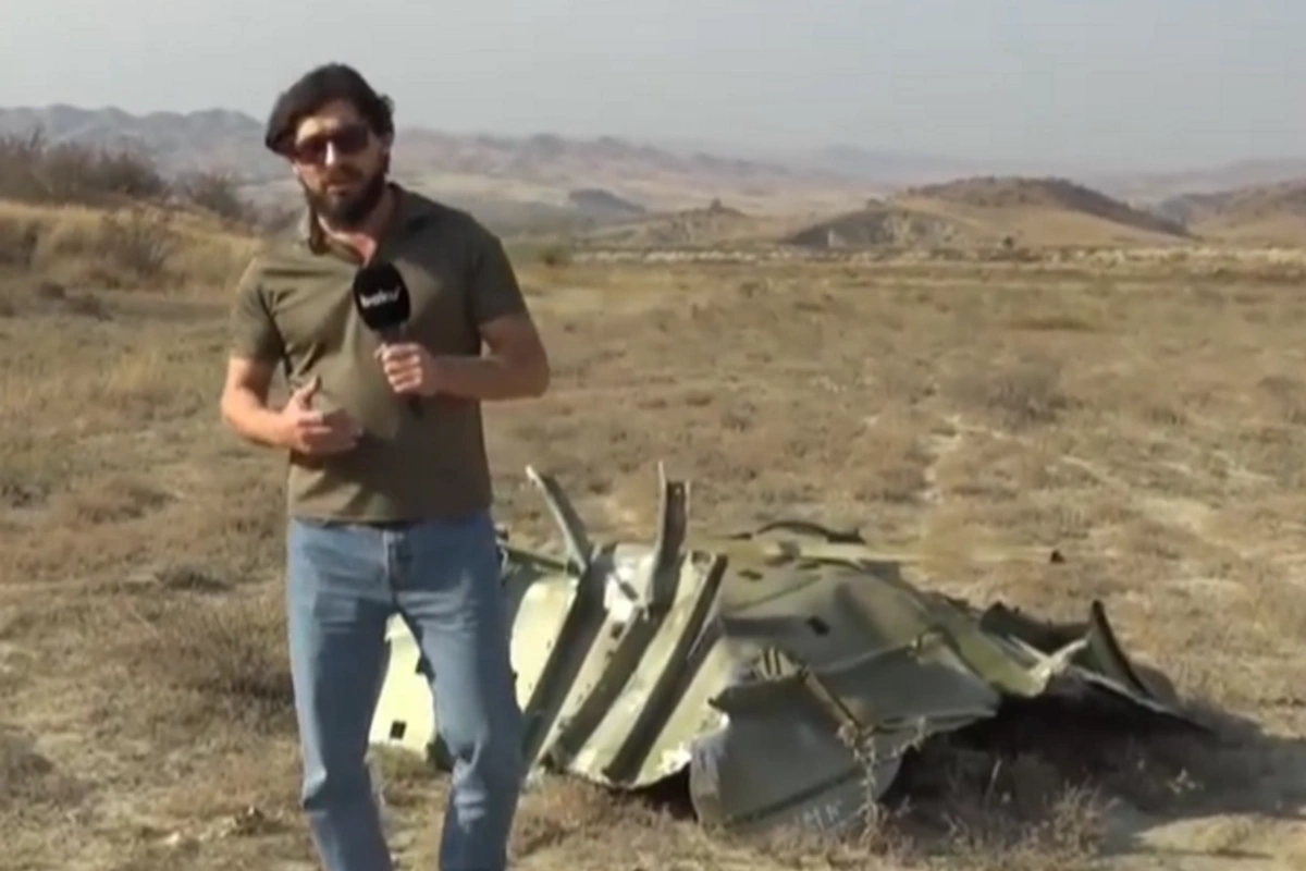 Special report by Baku TV from the site of the Turkish plane crash
