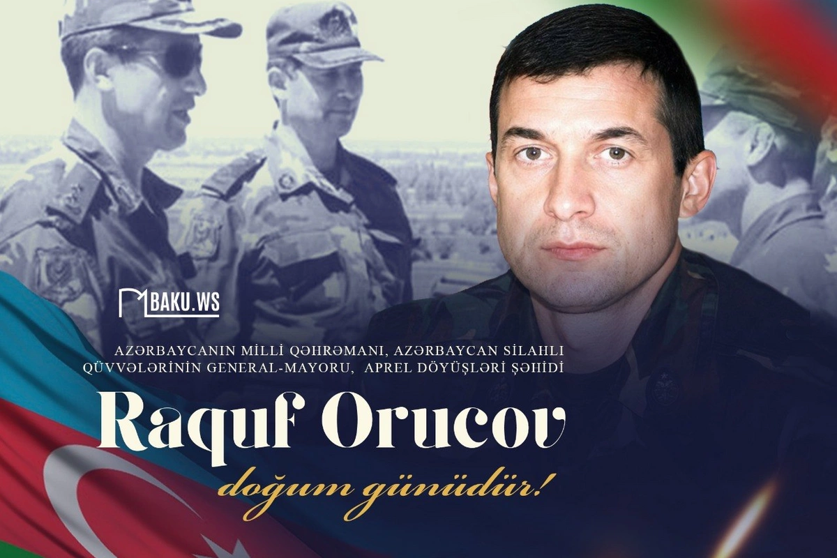 Murov Qartalı, şəhid polkovnik-leytenant Raquf Orucovun doğum günüdür