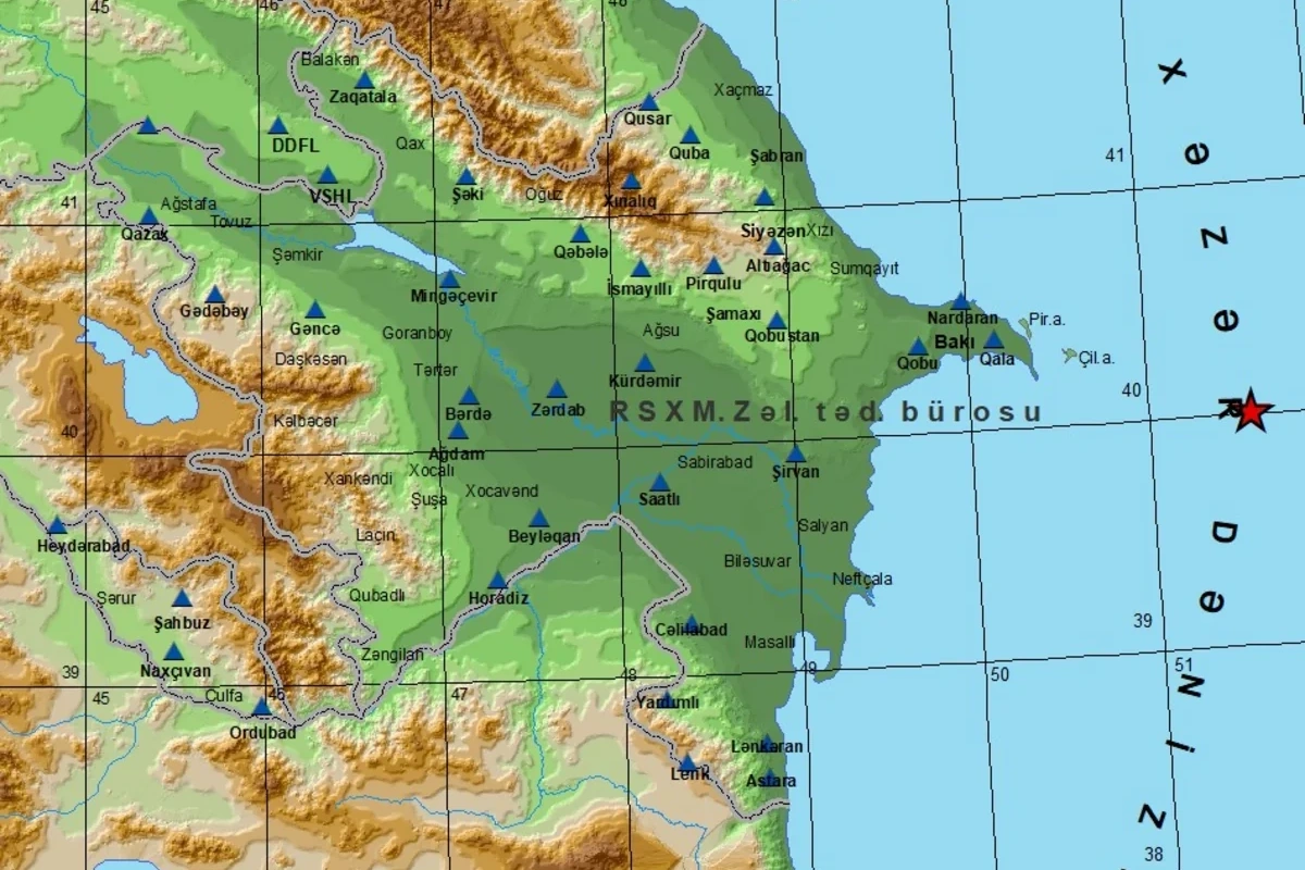 Cəlilabadda 3,2 maqnitudalı zəlzələ oldu