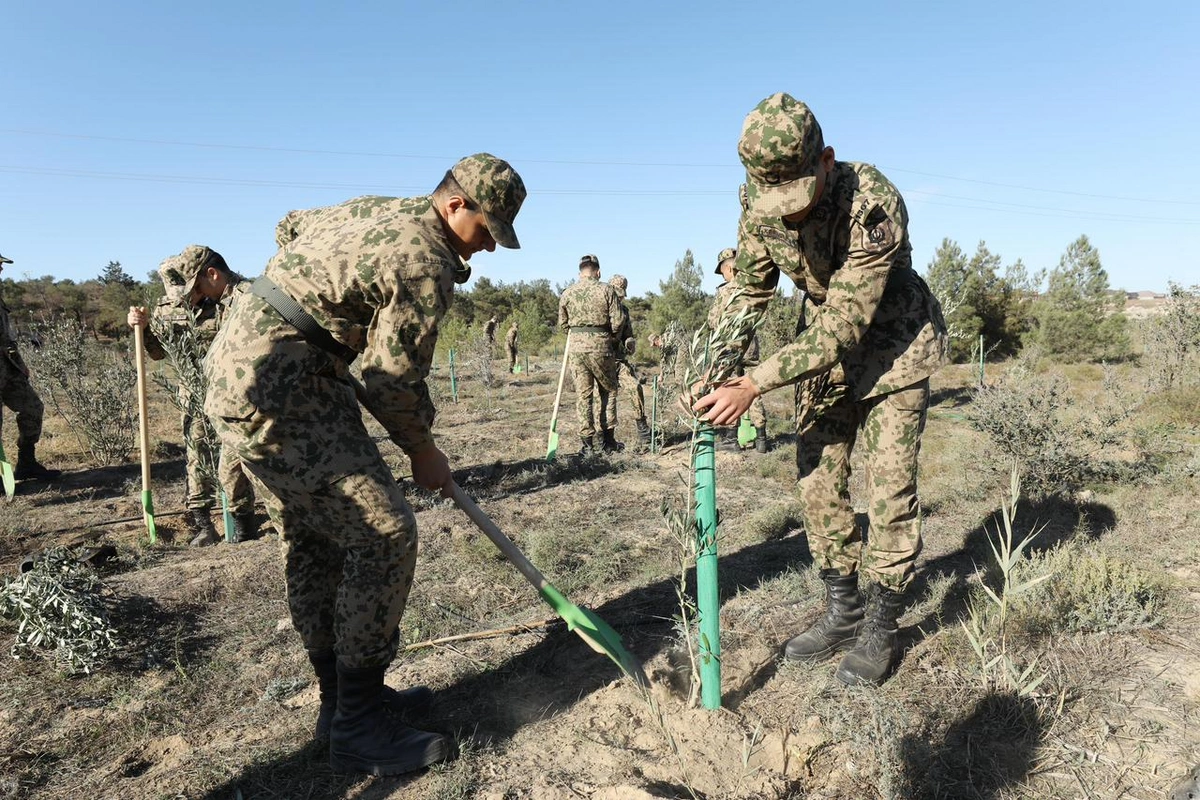 8 Noyabr - Zəfər Günü ilə əlaqədar DİN-in əməkdaşları növbəti ağacəkmə kampaniyası keçiriblər