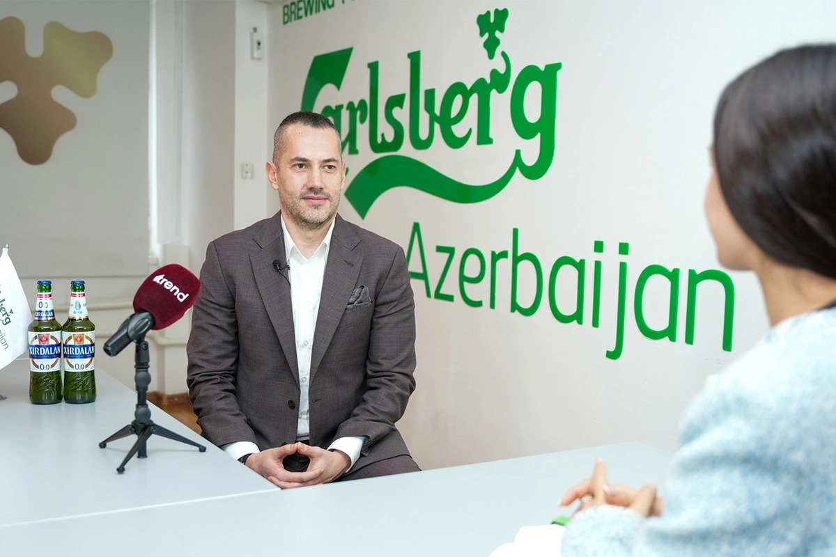 Carlsberg Azerbaijanın yeni baş direktoru Krasimir Lazarov: Azərbaycanda gördüyümüz işlərdən qürur duyuruq