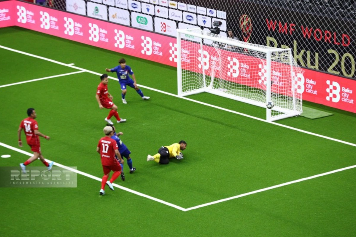 Bakıda keçirilən minifutbol üzrə dünya çempionatında Tailand İndoneziyaya qalib gəlib Bakıda keçirilən minifutbol üzrə dünya çempionatında Tailand İndoneziyaya qalib gəlib
