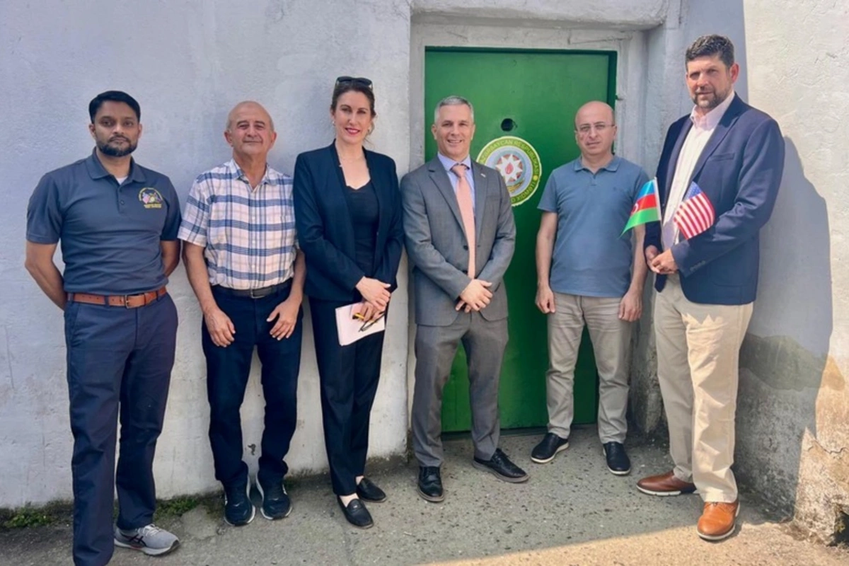 Acting Deputy US Ambassador Visited the Border of Azerbaijan with Iran Acting Deputy US Ambassador Visited the Border of Azerbaijan with Iran