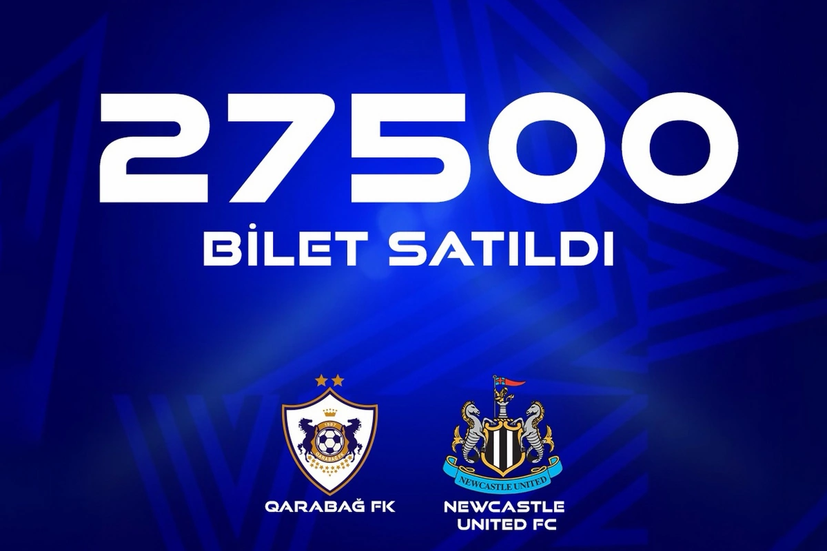Qarabağ - Nyukasl oyununa 27500 bilet satılıb