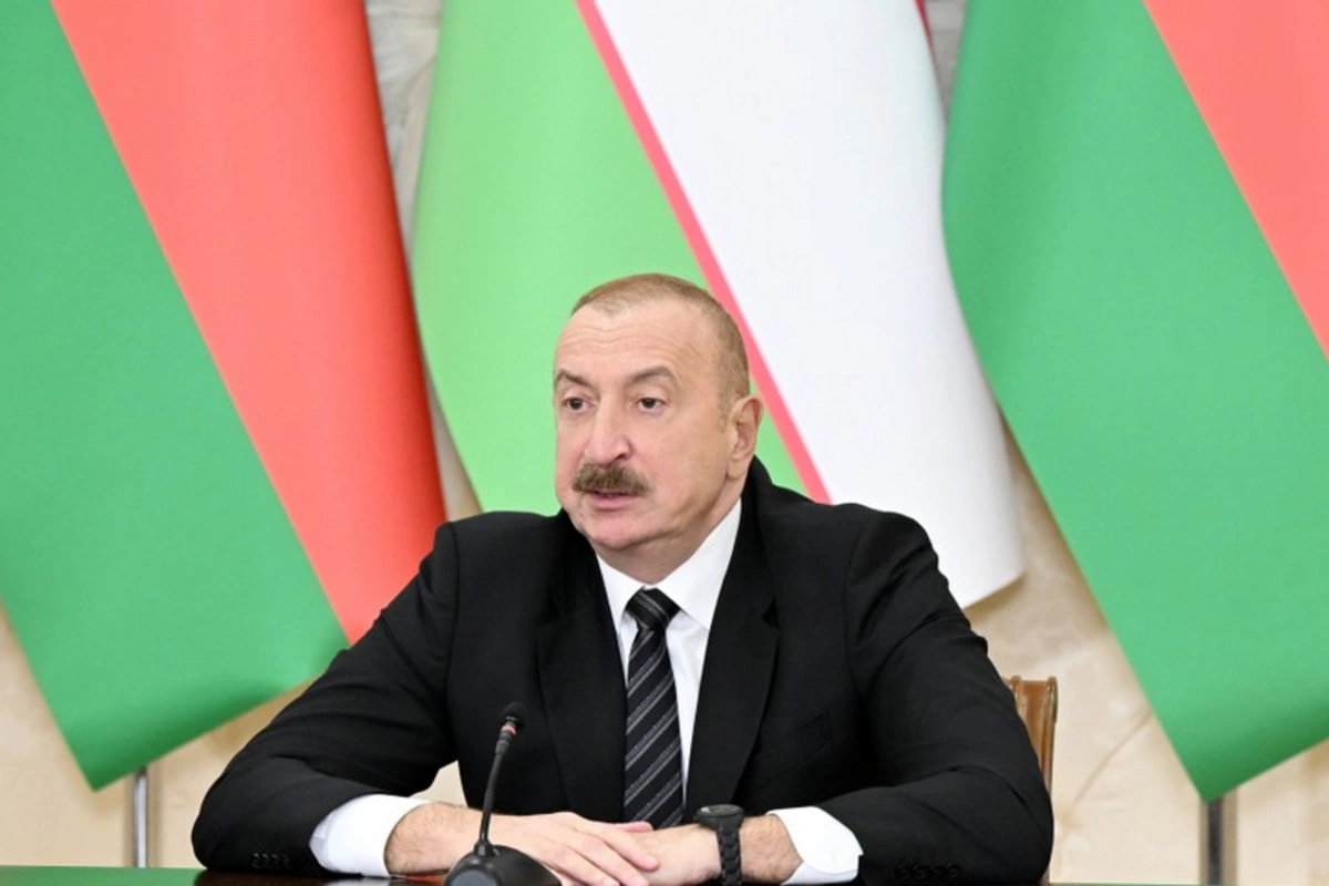 Azərbaycan Prezidenti Qarabağın bərpasına köməyinə görə Özbəkistana minnətdarlıq edib