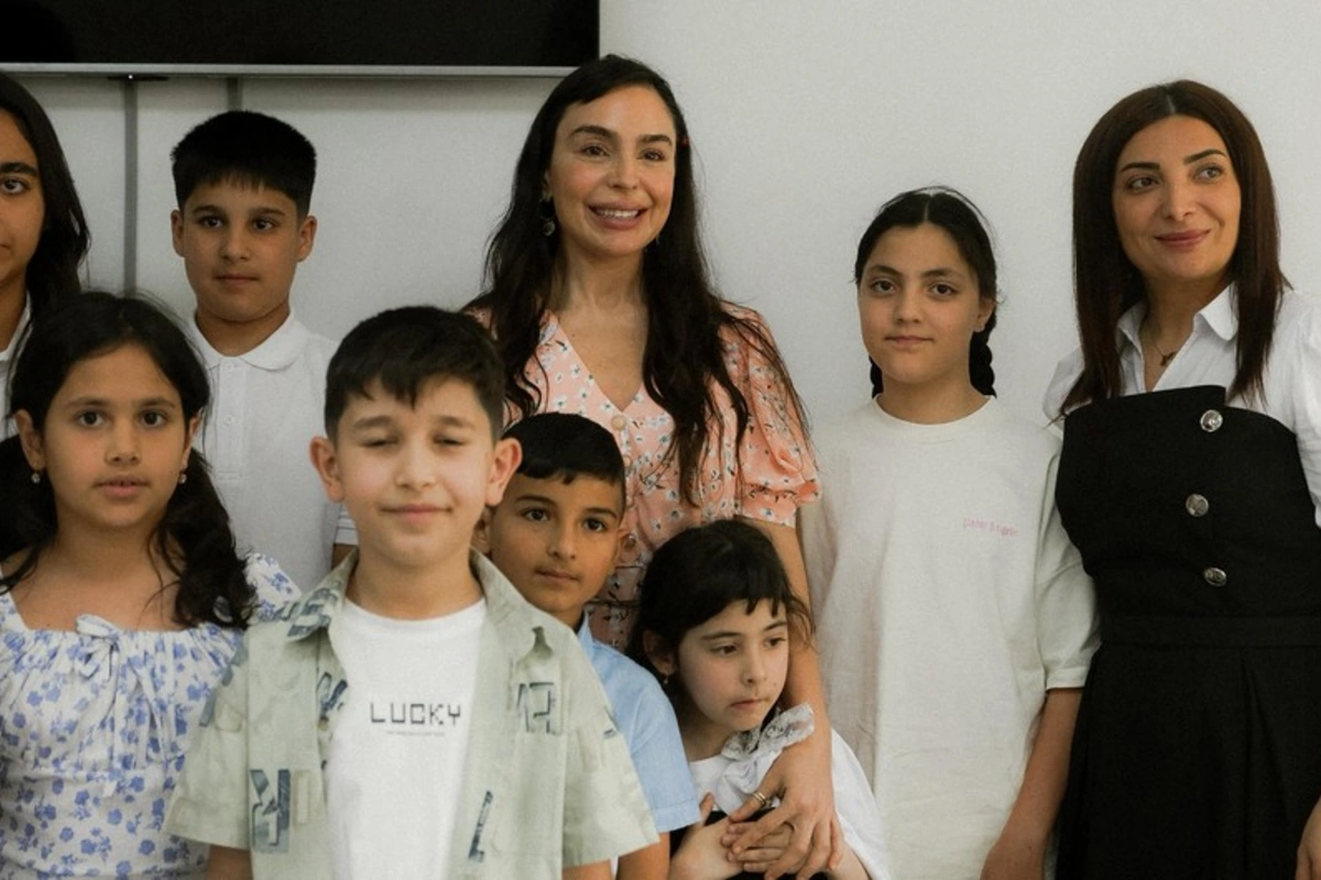 Leyla Əliyeva və Arzu Əliyeva Xızı rayonuna səfər edib