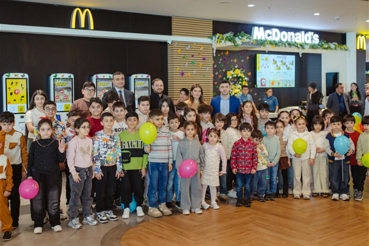 McDonalds Azərbaycan və DSMF şəhid və qazi övladları üçün Novruz bayramı tədbiri təşkil etdi