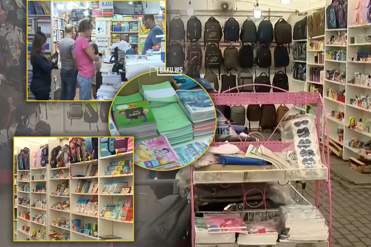 Yeni mövsüm yaxınlaşır - Məktəb ləvazimatlarının QİYMƏTLƏRİ