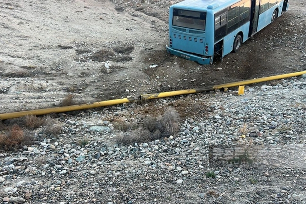 Ordubadda avtobus qaz kəmərini zədələyib, bir qrup abonent istiliksiz qalıb